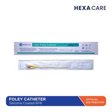 Hexa Care Foley Catheter Selang Kateter Urine No.18