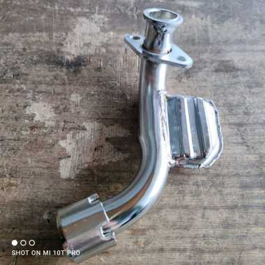 Leher Knalpot Suzuki RC100 Spirit DK Bravo High Quality