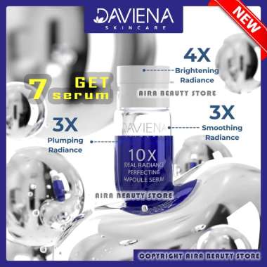DAVIENA SKINCARE ECER AMPOULE SERUM 10X IDEAL RADIANCE PERFECTING COPPER PEPTIDE DAVIENA SKINCARE 7 