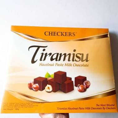 Coklat Checkers Tiramisu 160 Gram