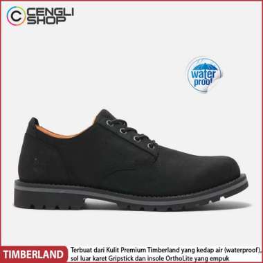 SEPATU TIMBERLAND PANTOFEL PRIA ORIGINAL FORMAL LOW CUT BOOT BOOTS KULIT ASLI ORI WATERPROOF TM07