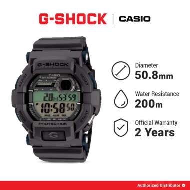 G-Shock GD-350-8DR Original Jam Tangan Pria Digital Black