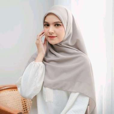 PUSSAT Anira Square Syar'i Hijab Segi Empat Syar'i Ceruty Babydoll Premium 140 × 140 cm Jahit Tepi R