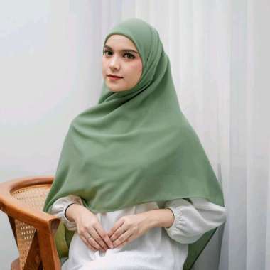 PUSSAT Anira Square Syar'i Hijab Segi Empat Syar'i Ceruty Babydoll Premium 140 × 140 cm Jahit Tepi R