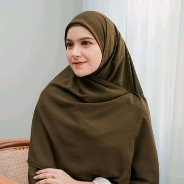 PUSSAT Anira Square Syar'i Hijab Segi Empat Syar'i Ceruty Babydoll Premium 140 × 140 cm Jahit Tepi R