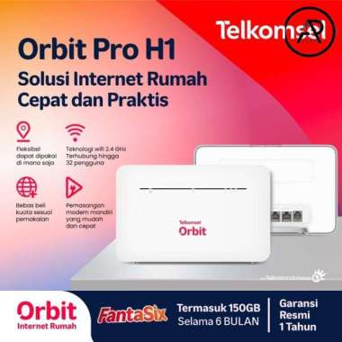 Telkomsel Orbit Pro Huawei (Soeyalink B535) H-1 Modem WiFi 3G/4G