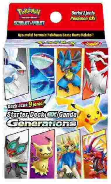 Pokemon TCG Starter Deck Scarlet & Violet Ex Ganda Generations SVM