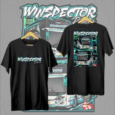 Kaos Tshirt Baju Murah Combed 30S Distro BUSMANIA KIDS WINSPECTOR BUS MANIA Bis Bismania SHD sablon 