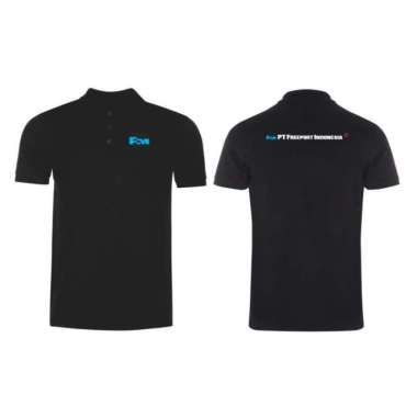 Kaos Polo Shirt Tshirt Baju Kerah Distro seragam Freeport iNDONESiA PTFI perusahaan tambang tembaga 