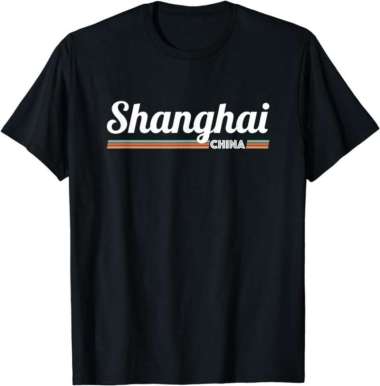 Kaos Tshirt Baju obral murah Combed 30 Distro SHANGHAI China Cina polos custom indonesia pria wanita