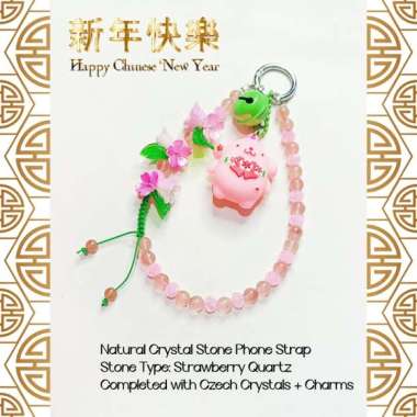 AL STONE ASLI BATU ALAM NATURAL KEBERUNTUNGAN LUCKY POMPOMPURIN PINK SANRIO IMLEK CHINESE LUNAR NEW 
