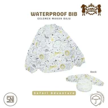 Petite Mimi - Long Sleeve Waterproof Bib | Celemek Baju SAFARI
