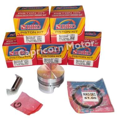 Piston Kit MENTAH CUSTOM 61 62 63 64 66 PEN 13 RIKO MENTAHAN 61