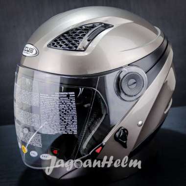 ZEUS Helm ZS610 SOLID ZS-610 Import ZS 610 Double Visor L