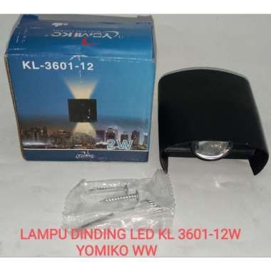 LAMPU DINDING LED KL-3601-12 YOMIKO WW