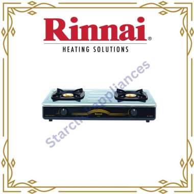 RINNAI Kompor Gas 2 Tungku RI-602 E / RI 602 E / RI602E [GARANSI RESMI]