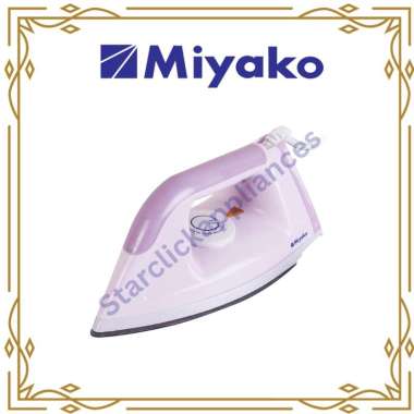 MIYAKO Setrika Listrik EI-1008 M / EI 1008 M / EI1008M [Garansi Resmi] Ungu (EI 1008 M)