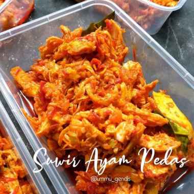 Suwir Ayam Pedas 300gr Frozen
