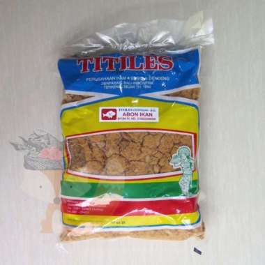 Titiles Abon Ikan khas Bali Gurih Renyah Enak- 500gr 500gr