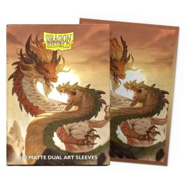 Dragon Shield Wood Snake 2025 Matte Dual Art Sleeves Standard Size