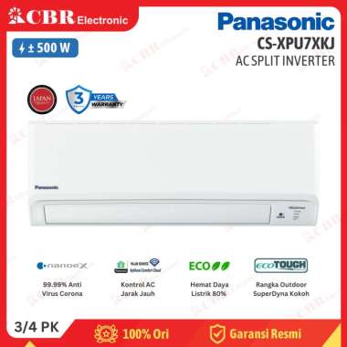 AC Split PANASONIC Inverter 3/4PK CS-XPU7XKJ (Inverter) R-32