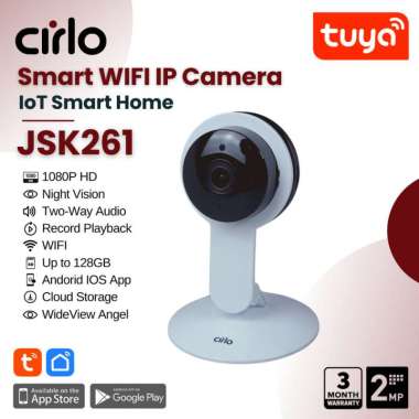 IP Camera Smart WIFI Cirlo Tuya 1080P-2.0MP JSK261 [Tuya SmartLife]