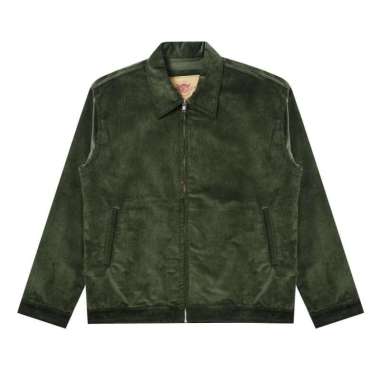 JAKET PRIA - EDTRO GREEN CORDUROY JACKET - WORK JAKET XL