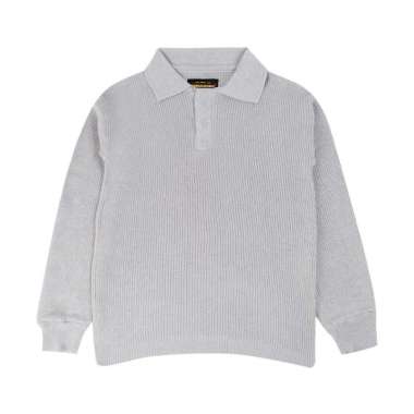 JAKET PRIA - ETERNALWORKS GREY POLO KNITWEAR L-XL