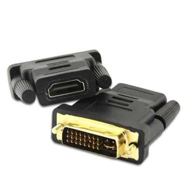 CONVERTER DVI MALE TO HDMI FEMALE 24+5 / KONEKTOR DVI TO HDMI 24 + 5