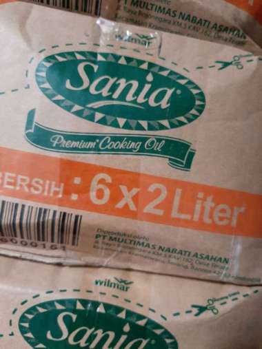 Minyak goreng Sania 2Liter 1 Dus