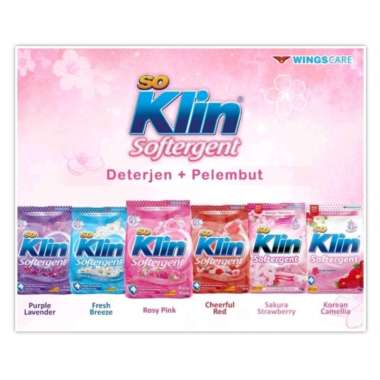 Promo Harga So Klin Softergent Cheerful Red 770 gr - Blibli