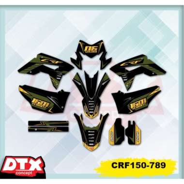 decal crf150 full body decal crf150 decal crf150 supermoto stiker motor crf150 stiker motor keren st