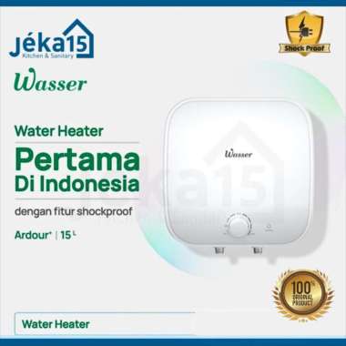 WASSER ARDOUR+ SHOCKPROOF WATER HEATER LISTRIK 15 LITER