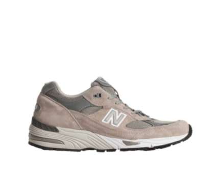 New Balance 991 Grey White - 100% Original Guaranteed 12