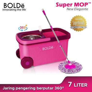 BOLDe Pel Lantai / Super Mop Elegante Magenta