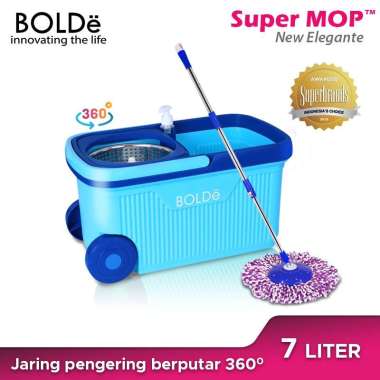 BOLDe Pel Lantai / Super Mop Elegante Biru