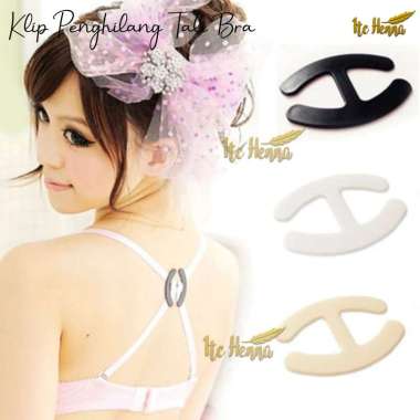 Bra Clip Invisible Strap Holder Plastic Buckle Back Shaper Klip Bh Cream