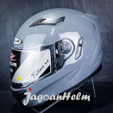 ZEUS Helm ZS813 SOLID | GREY 11C | FULLFACE ZS-813 DOUBLE VISOR M