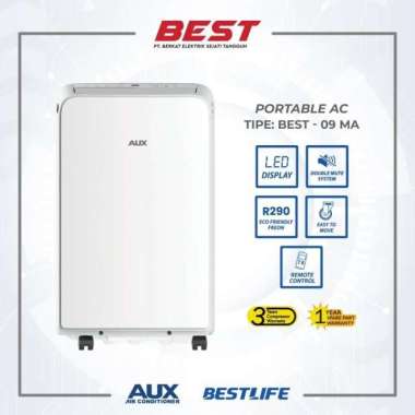 AC Portable 1PK AUX BEST-09A4-MA Standard Freon R290