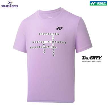 New Kaos / Jersey Yonex Badminton Indo Master 2961 Orchid Bloom S