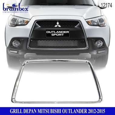 Grill Chrome Depan Mitsubishi Outlander 2012-2015