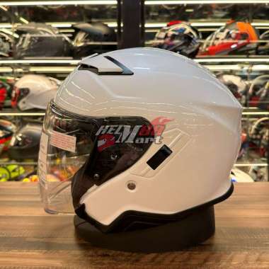 Helm SHOEI J Cruise 2 Half Face - Helm Shoei JCruise II Jet Helmet J-CRUISE XXL Luminous White