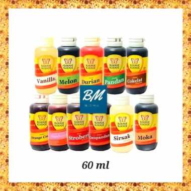Koepoe Kupu Pasta Perisa Makanan 60 ml All Varian Rasa Pisang Ambon