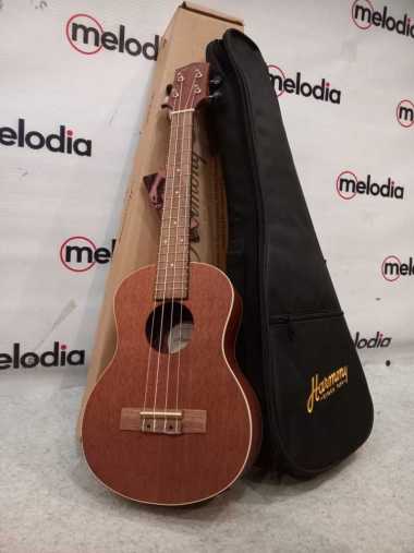 Harmony Foundation Series e-Sierra Tenor Ukulele w/Bag, Natural Satin