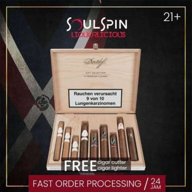 Davidoff Assortment Premium Selection Cello [ Box of 9 Sticks] Dominican Cigar Cerutu