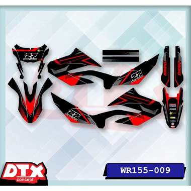 decal wr155 full body decal wr155 decal wr155 supermoto stiker motor wr155 stiker motor keren stiker