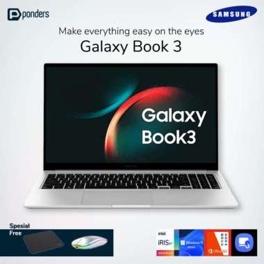 Laptop Samsung Galaxy Book 3 / 15.6" FHD Intel Core i7 13gen 1355U