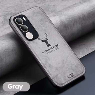 VIVO Y19S CASE DEER PATTERN SOFTCASE PREMIUM VIVO Y19S HITAM