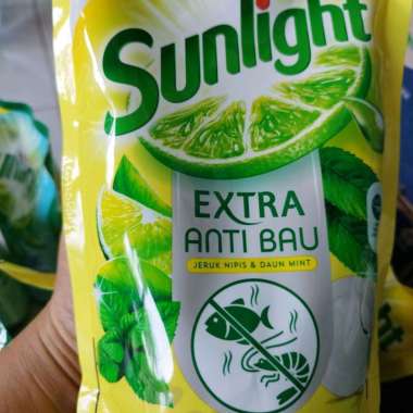 Sunlight Extra Anti Bau Cairan Pencuci Piring / Sabun Cuci Piring 700 ml / 700ml 755ml anti bau