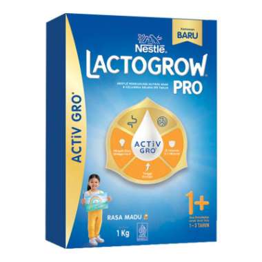 Lactogrow 3 / lactogrow pro 1+ rasa madu 1 kg